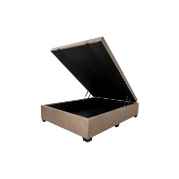 BOX BIO BAÚ BLINDADO AF CASAL 138X188X38 LINHO CAQUI