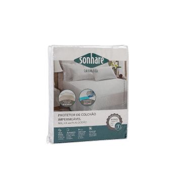 PROTETOR COLCHÃO IMPERMEÁVEL SOLTEIRO KING